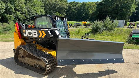 diy skid steer dozer blade|angle blade for skid steer.